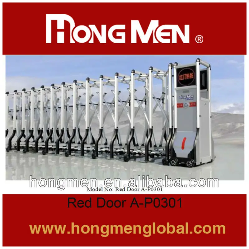 Electric telescopic gate,folding gate, automatic gate sliding gate design 15 YEARS FACTORY!