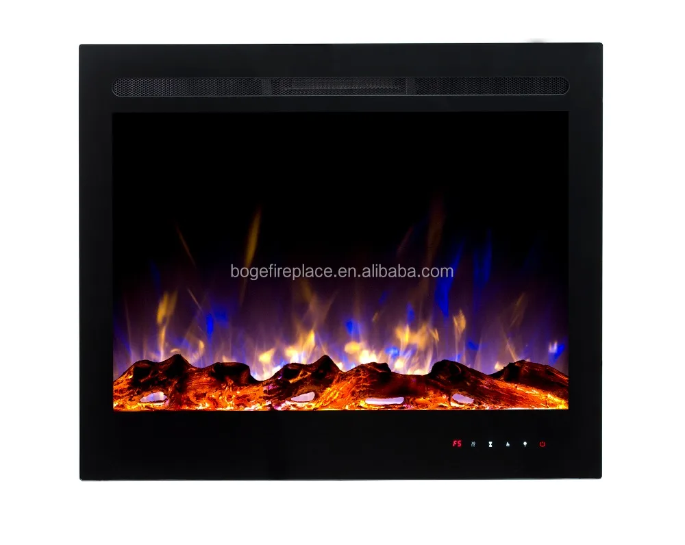 LED Artificial Flame Best Rated Wall Mount Electric Fireplace