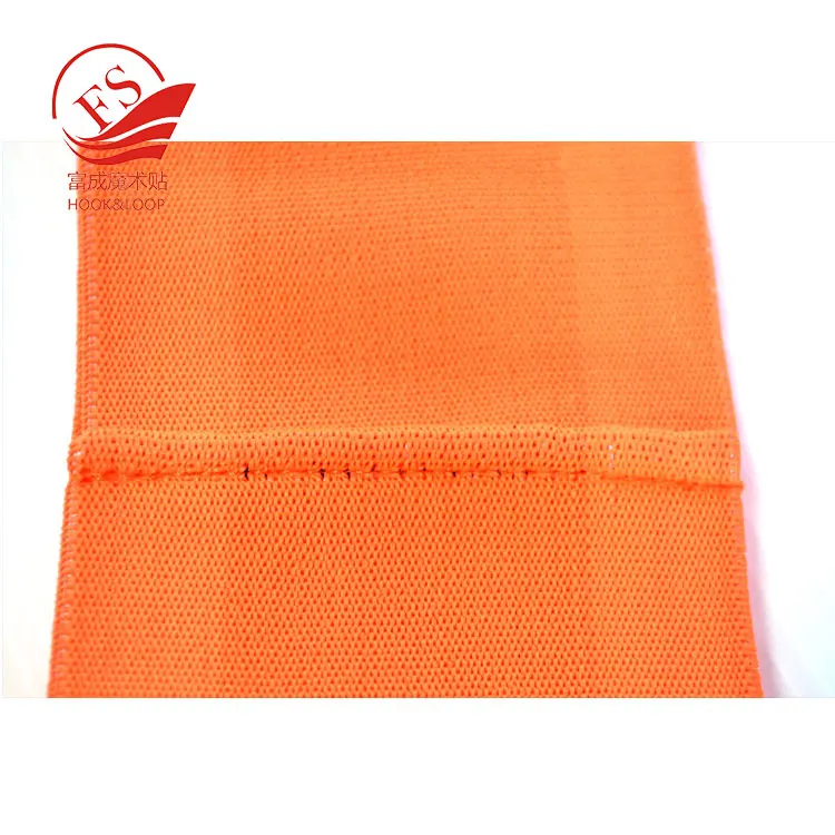 Customized size and color adjustable elastic nylon soccer training arm band football soccer captain armband