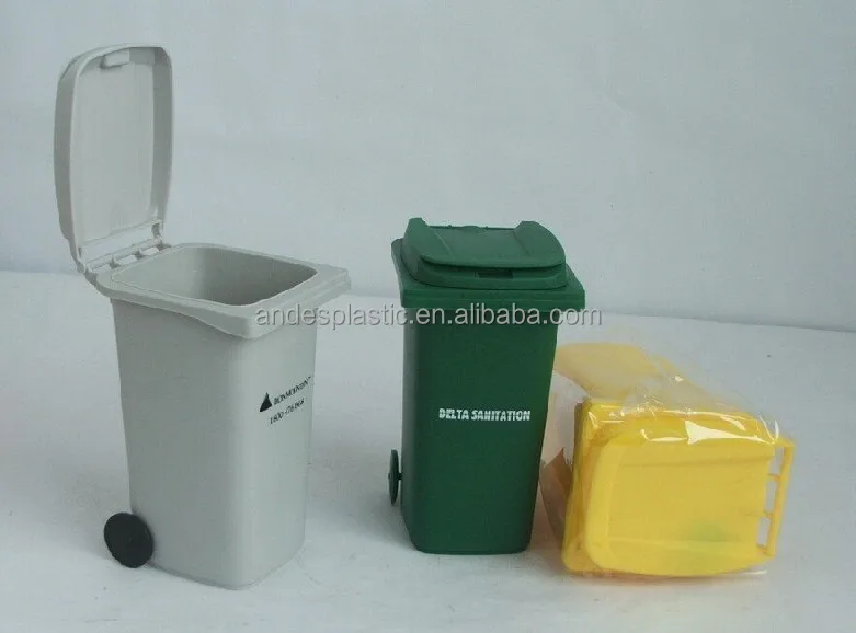 
Creative Mini Recycle Bin Plastic Pen Holder 