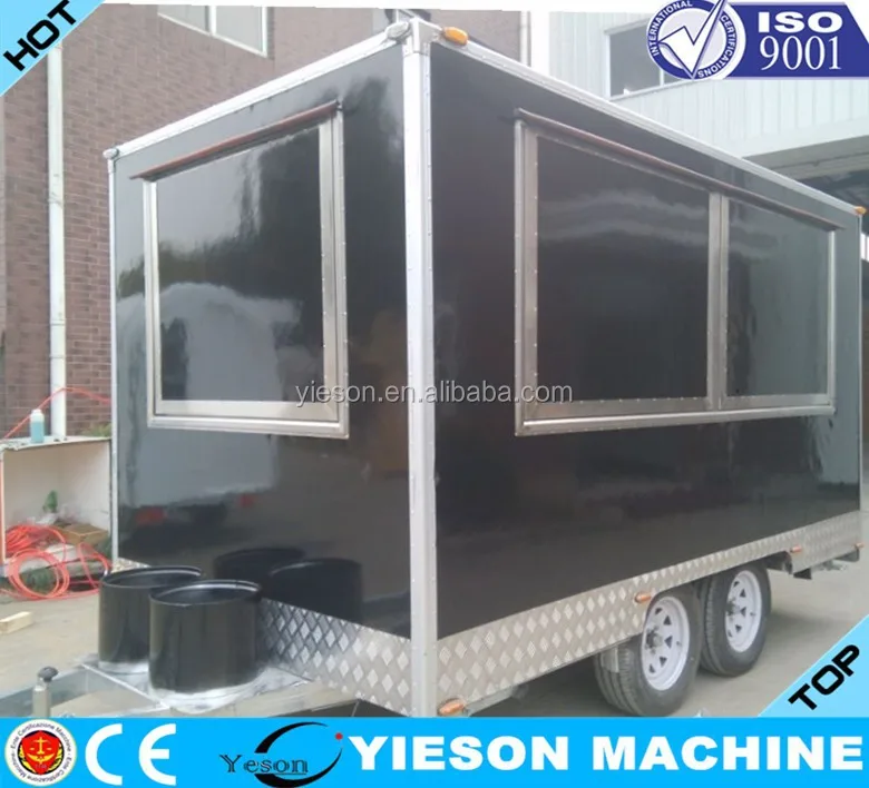 Portable Fast Food Company Snack Cart Best Quality Mobile Food Sales Trailer