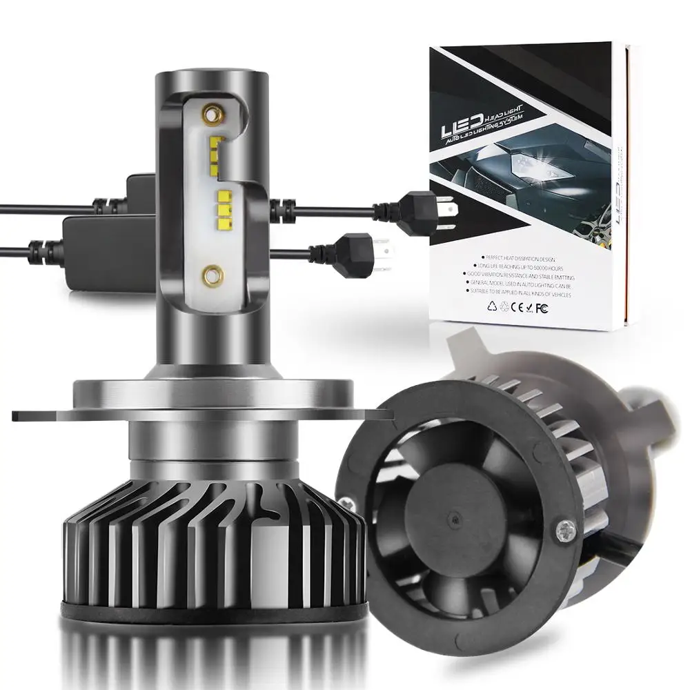 Auto Lighting System Led Bulb Canbus H7 H4 H1 H11 H13 9005 9006 9007 Car Lights F2 Led Headlight