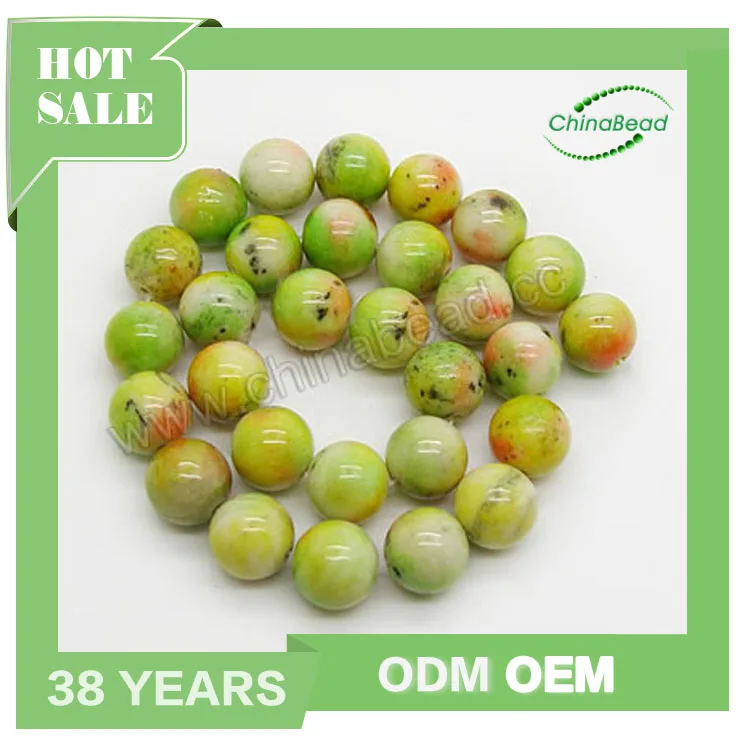 Natural color jade malaysia beads gemstone 10mm round jade beads