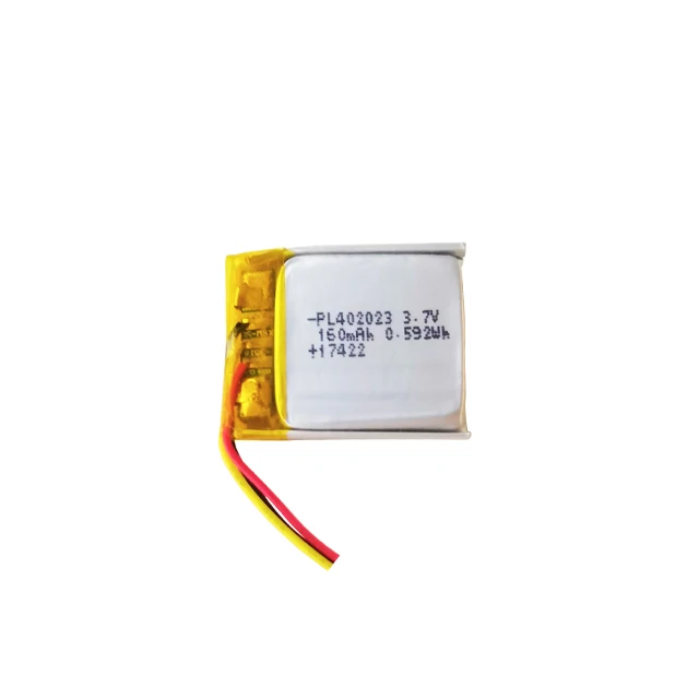 По индивидуальному заказу высокое качество аккумуляторная батарея 3 7 v литиевая 402023 160ma с