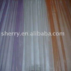 Двухцветная ткань из полиэстера/Нейлоновой органзы однотонная окрашенная для платья и одежды