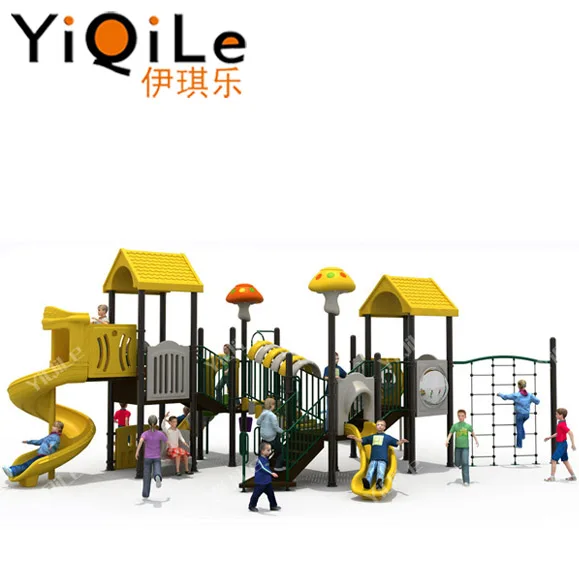 Hot Sale Amusement Park Items Used Plastic Playground Slide Outdoor Playground Children