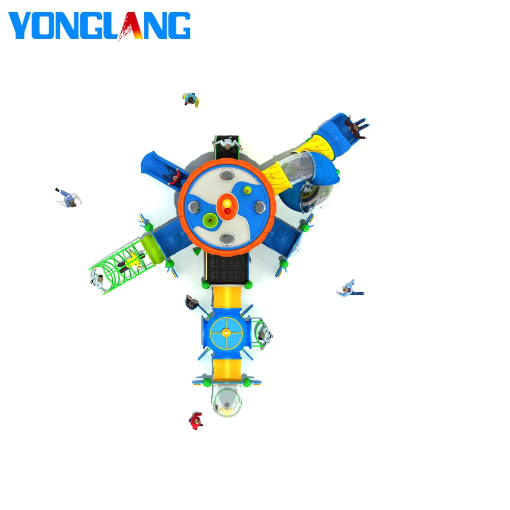 YL-X146 Approved Kids Outdoor Playground Children Game Antique Playground Equipment