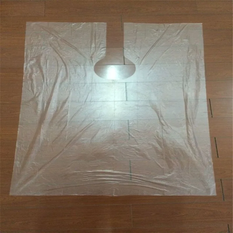 disposable hair colouring cape for baber shop