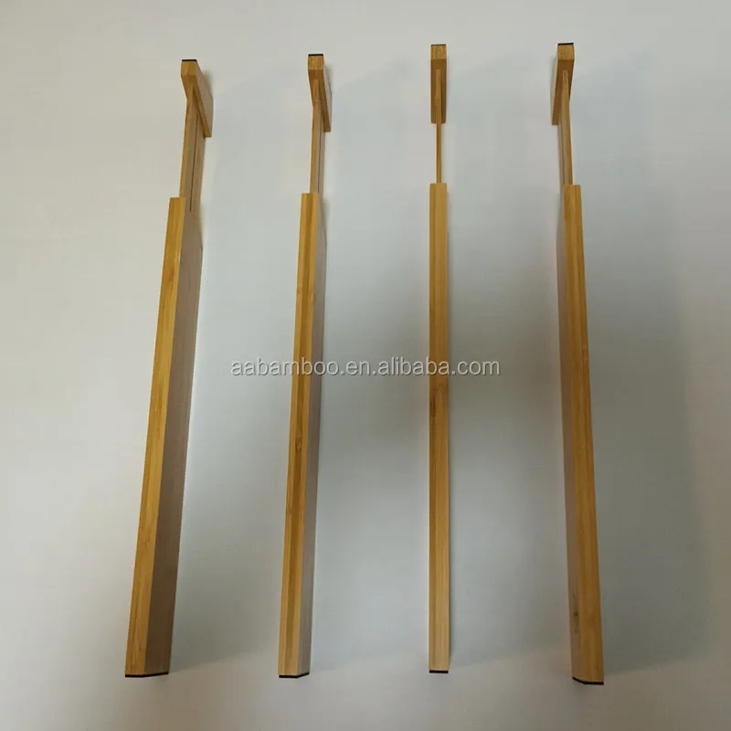 Expandable adjustable bamboo drawer dividers organizer