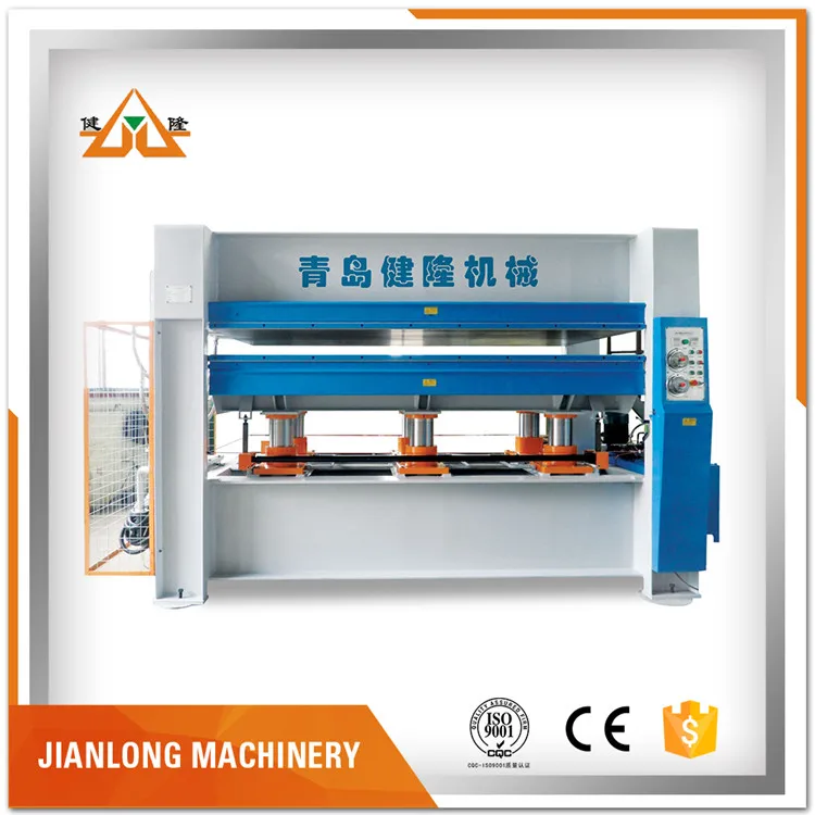 
2020 new popular other wood making hydraulic wood block melamine hot press machine for laminate flooring 
