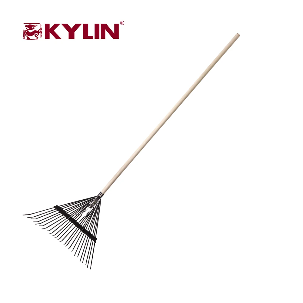 Steel leaf rake