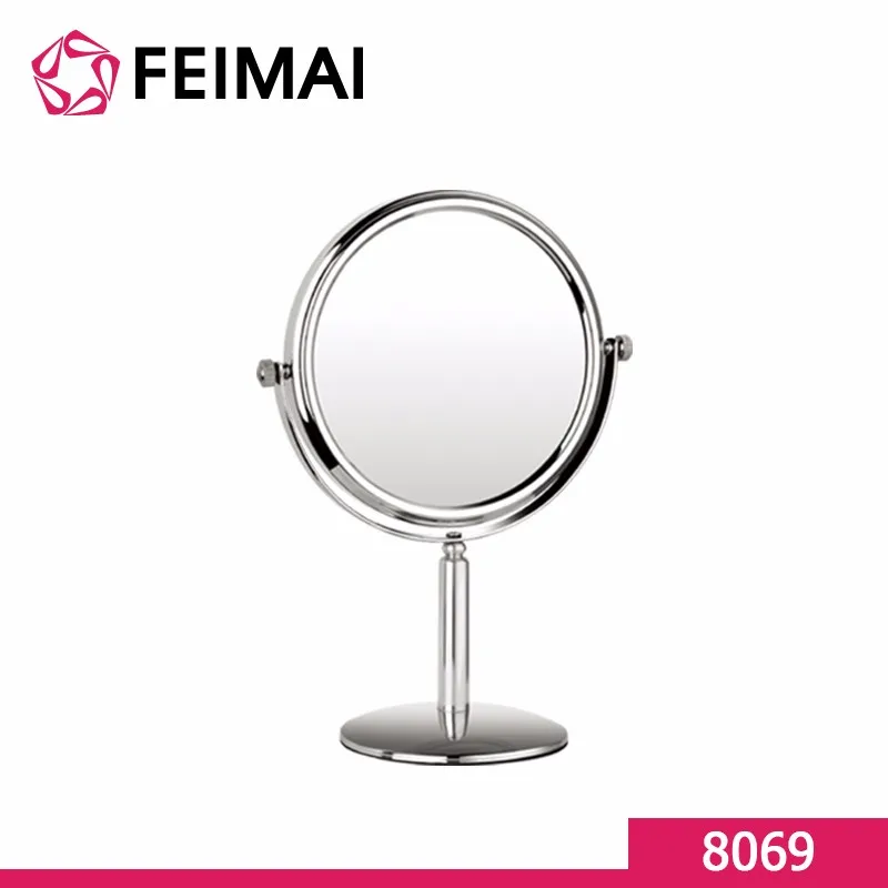 
6 Inch Free Standing Vanity Magnifying Mirror for Home Bathroom Chrome 8069 
