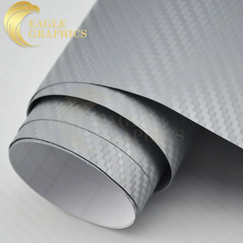 2019 Self Adhesive Heat Resistant 3D Carbon Fiber Dark Blue Car Sticker Foil For Car Body