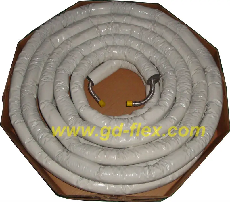 white jacketing solar water heater pipe flexible solar pipe