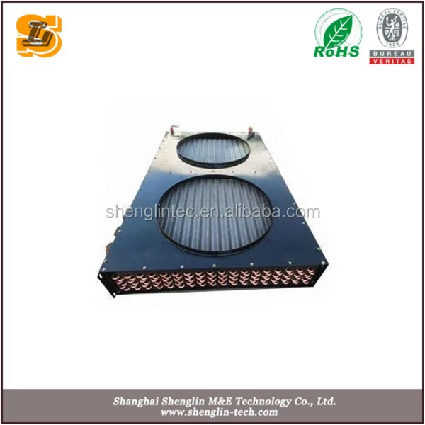 Шанхайский ОТЕЛЬ ШЭНЛИНЬ CE сертифицировано Теплообменник Конденсаторы Для Холодильного Оборудования