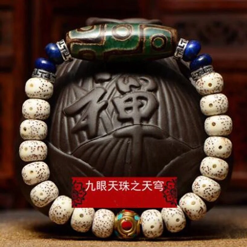 European Popular Buddhist Jewelry Natural Bodhi Seed Bead Bracelet For men Bracelet