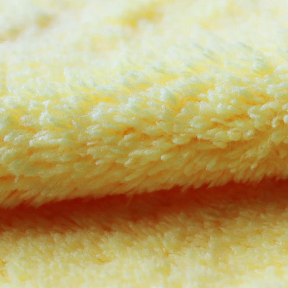 Premium 380gsm Edgeless Microfiber Cloth Car Cleaning Cloth Towel