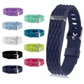 Sport Safely Replacement Wrist Band 3D Edition Bracelet Wristband Strap Buckle for Smart Fitbit Flex TPU