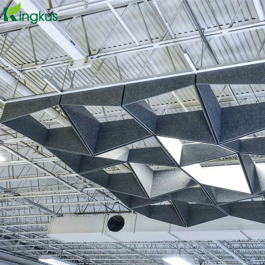 
Nonwoven acoustic fabrics polyester felt ceiling panel 