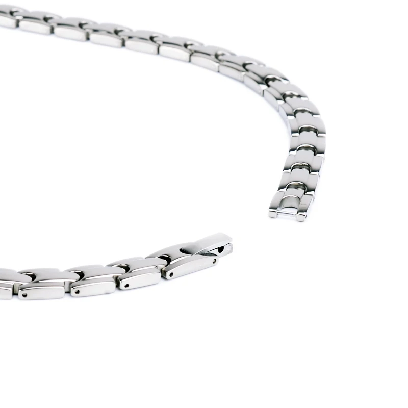 Wholesale high quality stainless steel or titanium health energy germanium necklace men