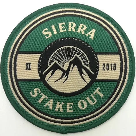 Flag Label High Density Custom Iron On Patches Woven Vintage Ed Parker Kenpo Karate Martial Arts Center Jacket Gi Patch Crest