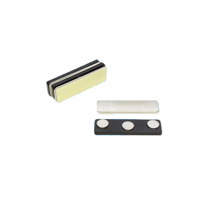 High Quality Custom Private Logo Accepted Magnetic Material Premium Name Badge Magnet