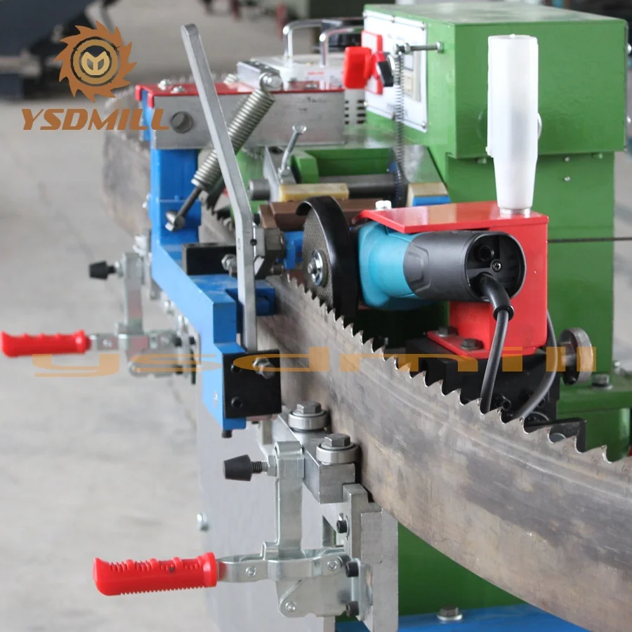 Mf4020 Manual Stellite Tipping Machine For Band Gang and Circular Saw Blades