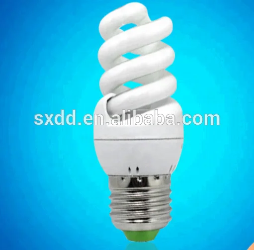 China  supplier product hot sale full spiral AC110/220V PBT 18W 25W 30W energy saving lamp CFL E27 B22 8000HRS
