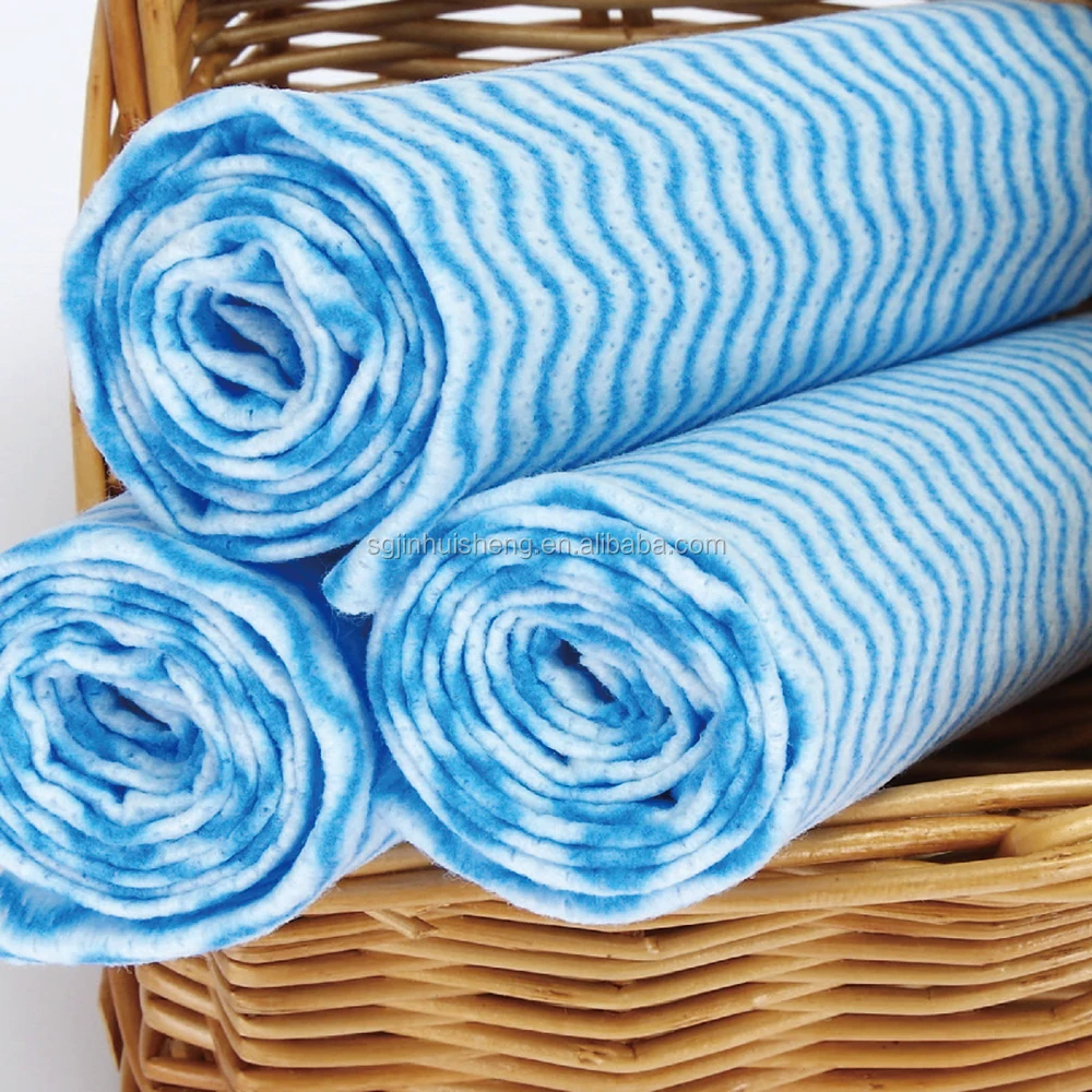 
Most economical panos multiuso spunlace nonwoven cleaning cloth disposable push dry wipes 