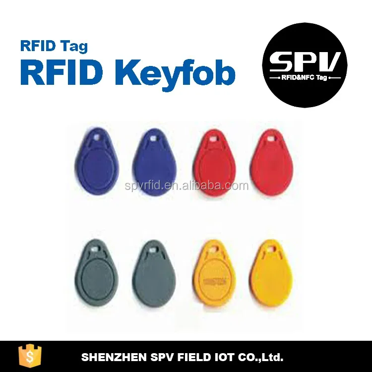 Пассивный RFID Водонепроницаемый H3 860-960 МГц Брелок/Брелок Тег