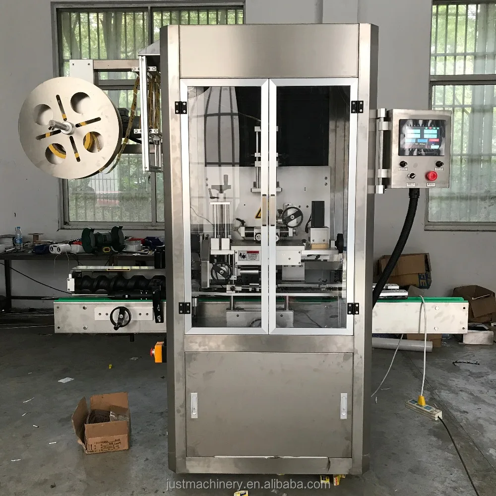 automatic labeling machine for plastic bottles