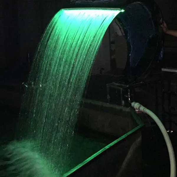 
Pool Waterfalls Water Massage Water Curtain Stainless Steel Garden Pond Waterfall 