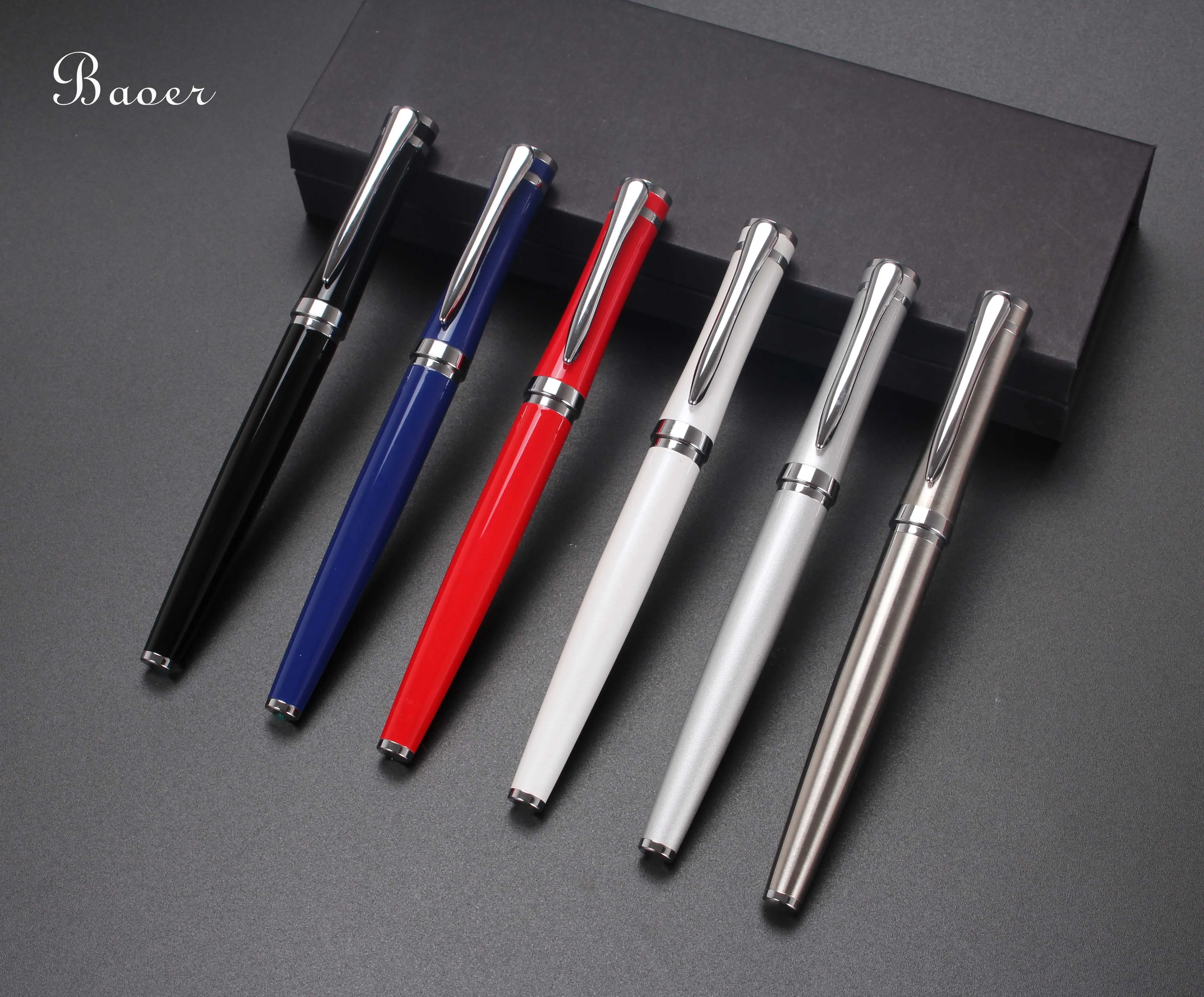 3035 high quality  calligraphy signature promotion  roller pen with customised logo