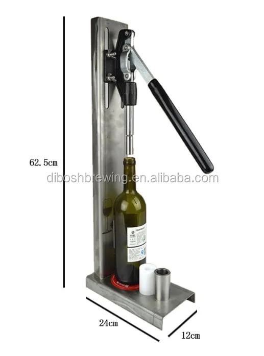 Semi Automatic Manual Wood Corking Machine Wine Bottle Cork Installing Machine