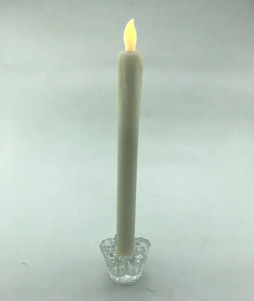 led taper candles with remote  creative simulation flame environmental protection wedding flame