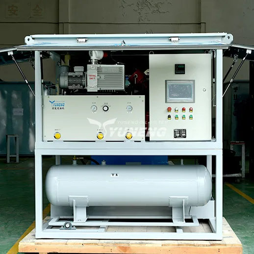High Pressure Condensing Sf6 Gas Evacuation and Refilling Machine