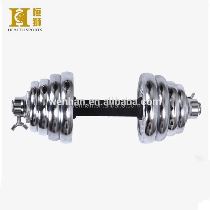 Оптовая продажа, прочные регулируемые гальванизированные спортивные гантели