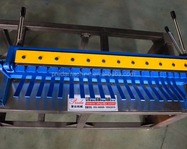 HVAC manual hand C cleat bending machine 750mm / C cleat bender
