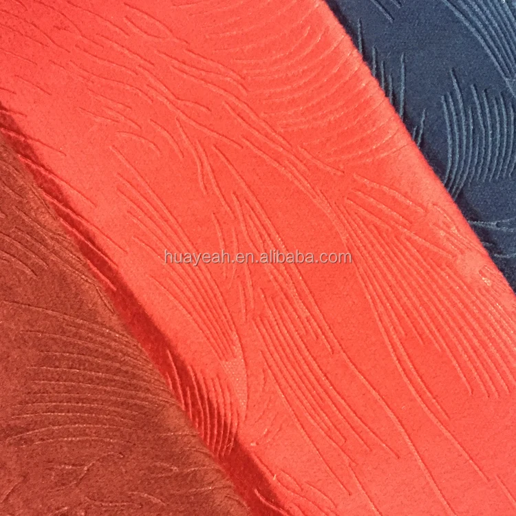 new fashion suede cheap upholstery embossed velvet fabric sofa upholstery
