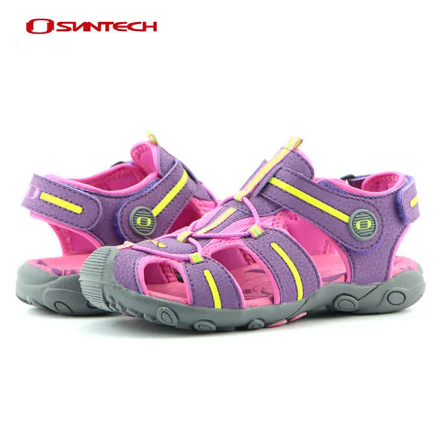 New kids hiking closed toe sandals