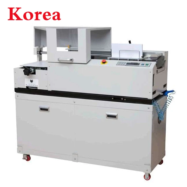 430mm cover square book spine back commercial perfect book binder binding wireless machine for notepad notepads