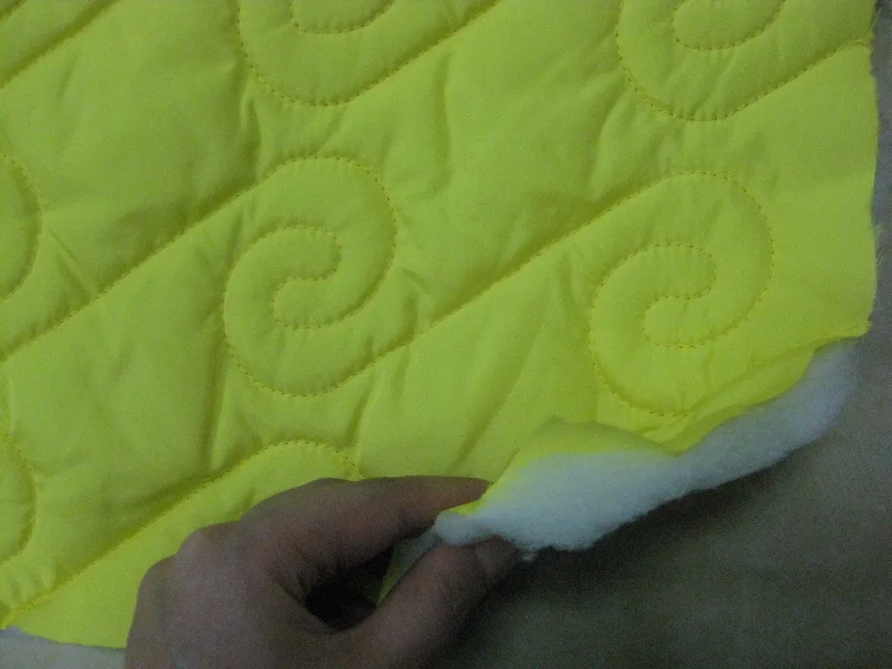 Direct Factory Supply Eco-friendly Fluff Polyester Quilt Batting dacron Wadding In Roll