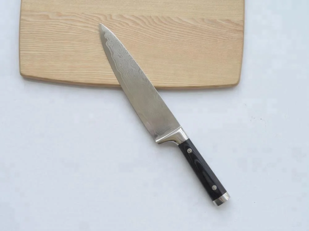 
Japanese 67 Layer VG-10 Forged Damascus Steel Chef knife Set 