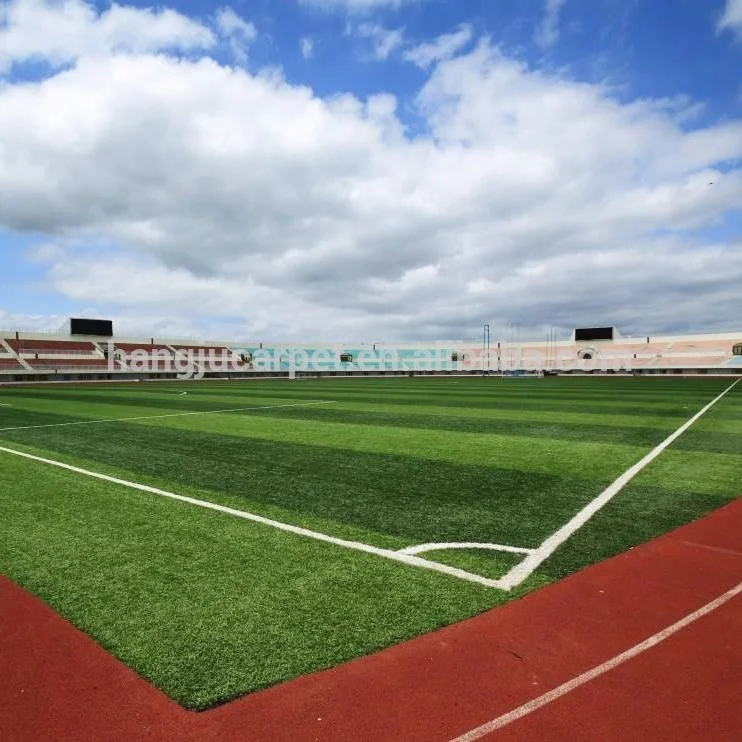 50mm PE Artificial Grass best price ShangHai HangJu  For Football Field Use GS-924