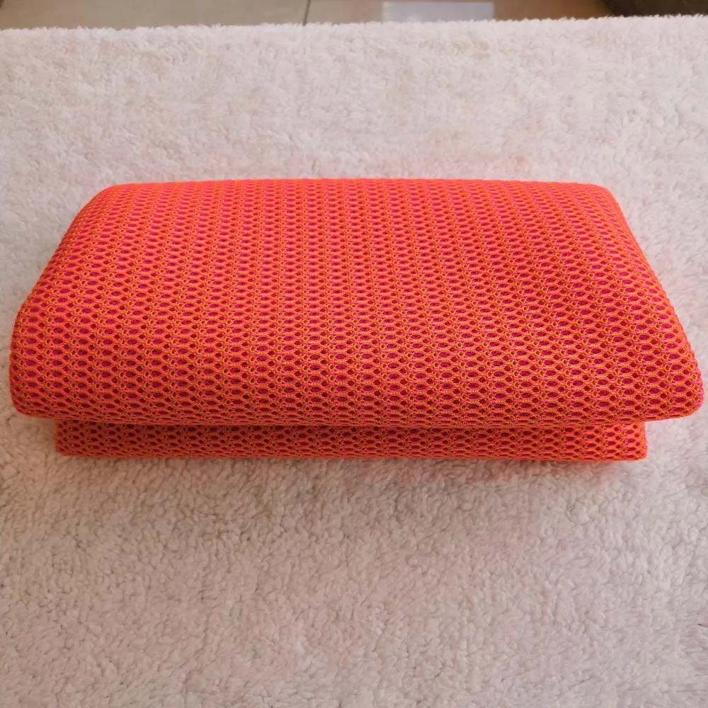 Китайские поставщики, нейлоновая полиэфирная 3d сетчатая ткань для спортивной обуви