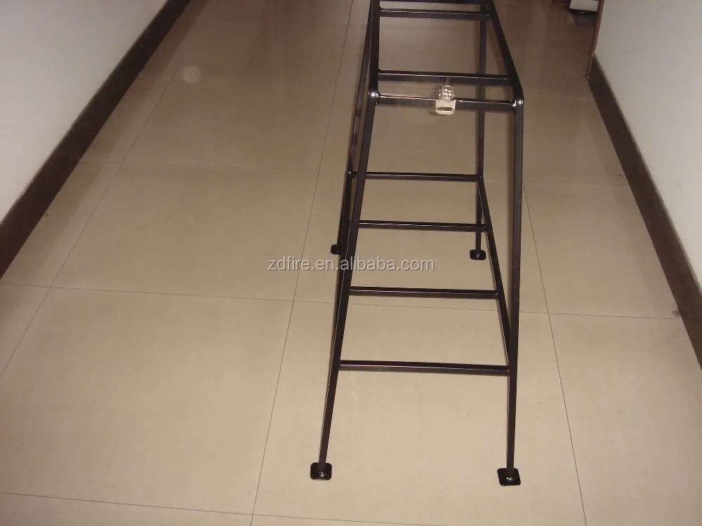 Hanging portable fire extinguisher trolley