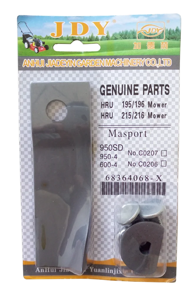 Замена Honda flail blade for lawn mower