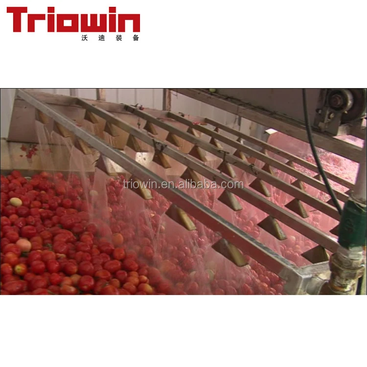 Automatic industrial food processor can making tomato ketchup processing plant equipment manufacturers