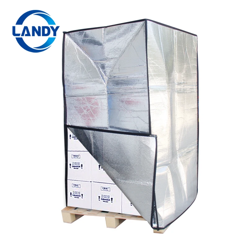Экологически безопасная алюминиевая воздушно-пузырьковая фольга, водонепроницаемая и тепловая крышка или термокрышка поддона Guangzhou landy