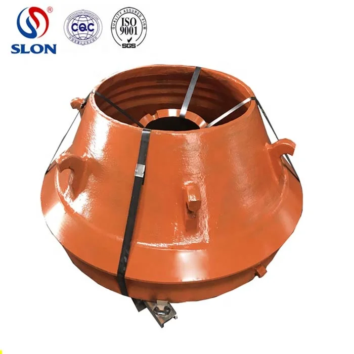 Manganese steel 4830-6501 bowl liner and 5013-7001 mantle for  2FT 3FT 4FT 5 .5FT 7FT cone crusher